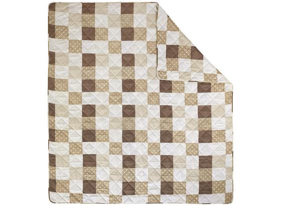 Tagesdecke Alina 220x240 cm - Beige/Weiß, ROMANTIK / LANDHAUS, Textil (220/240cm) - James Wood Tagesdecke Alina 220x240 cm - Beige/Weiß, ROMANTIK / LANDHAUS, Textil (220/240cm) - James Wood