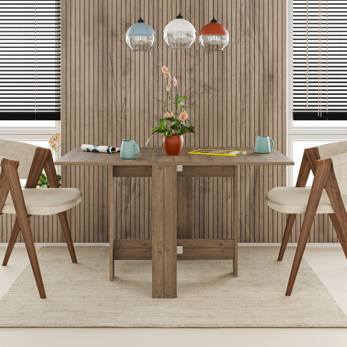 Esstisch Artemio Eiche Dunkel B: 76 cm - Eiche dunkel, Design, Holzwerkstoff (130/76/73cm) - Livetastic