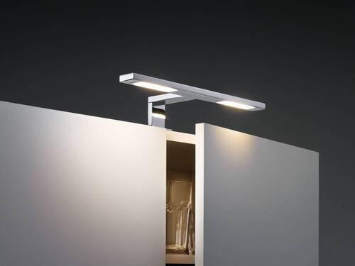 Bilderleuchte 99385 Chromfarben 2-Flammig - Chromfarben, Design, Metall (11,0/8,0cm) - Paulmann
