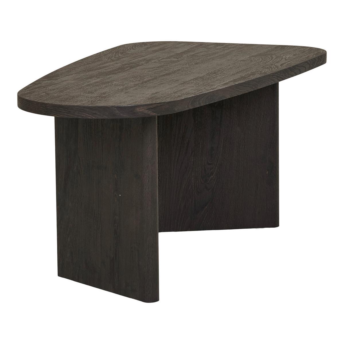 Couchtisch Melo Dunkelbraun B: 100cm - Dunkelbraun, Design, Holzwerkstoff (100/50/41cm) - MID.YOU