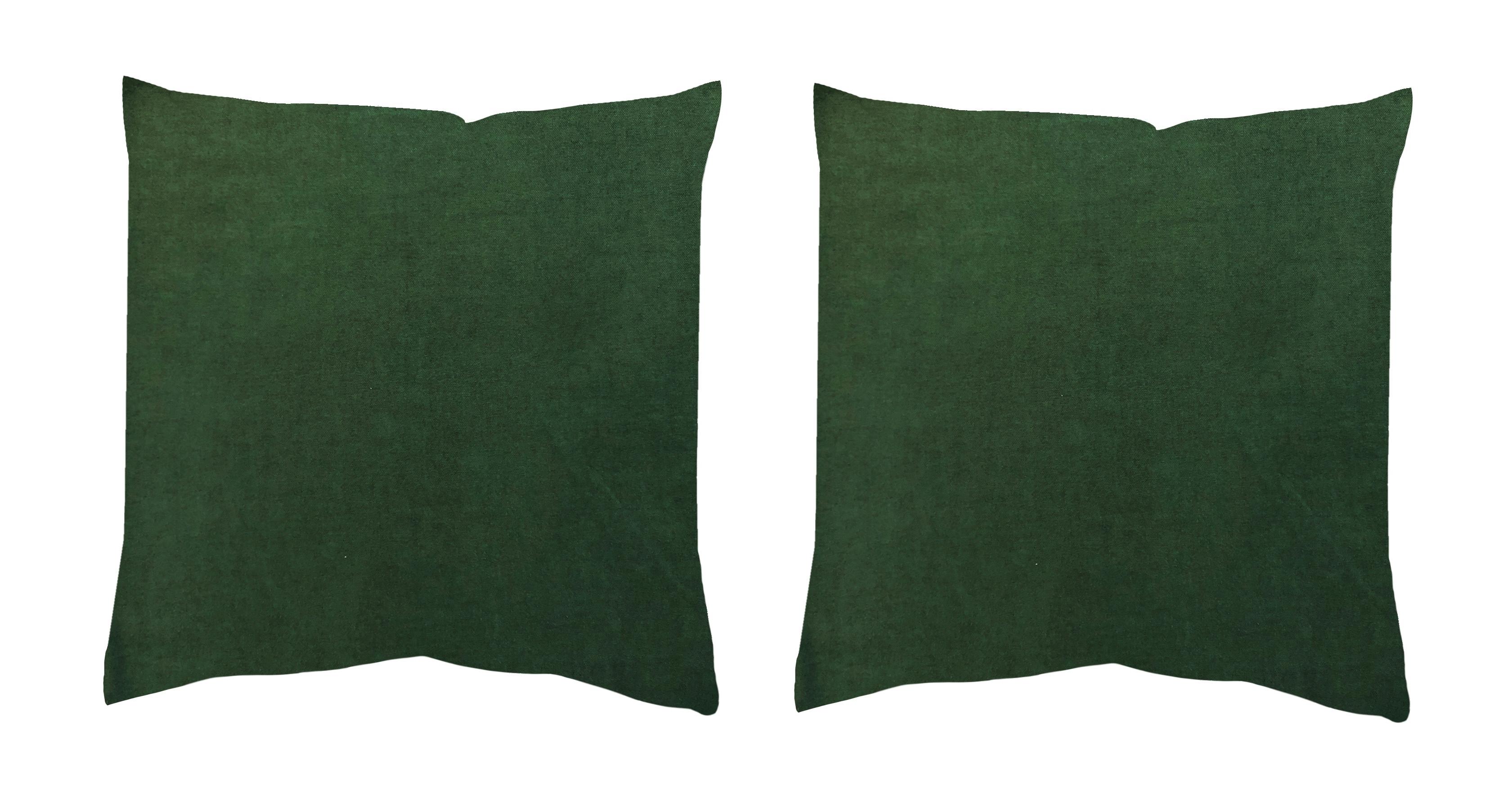 Kissenhüllen-set Elmer - Grün, Basics, Textil (40/40cm)
