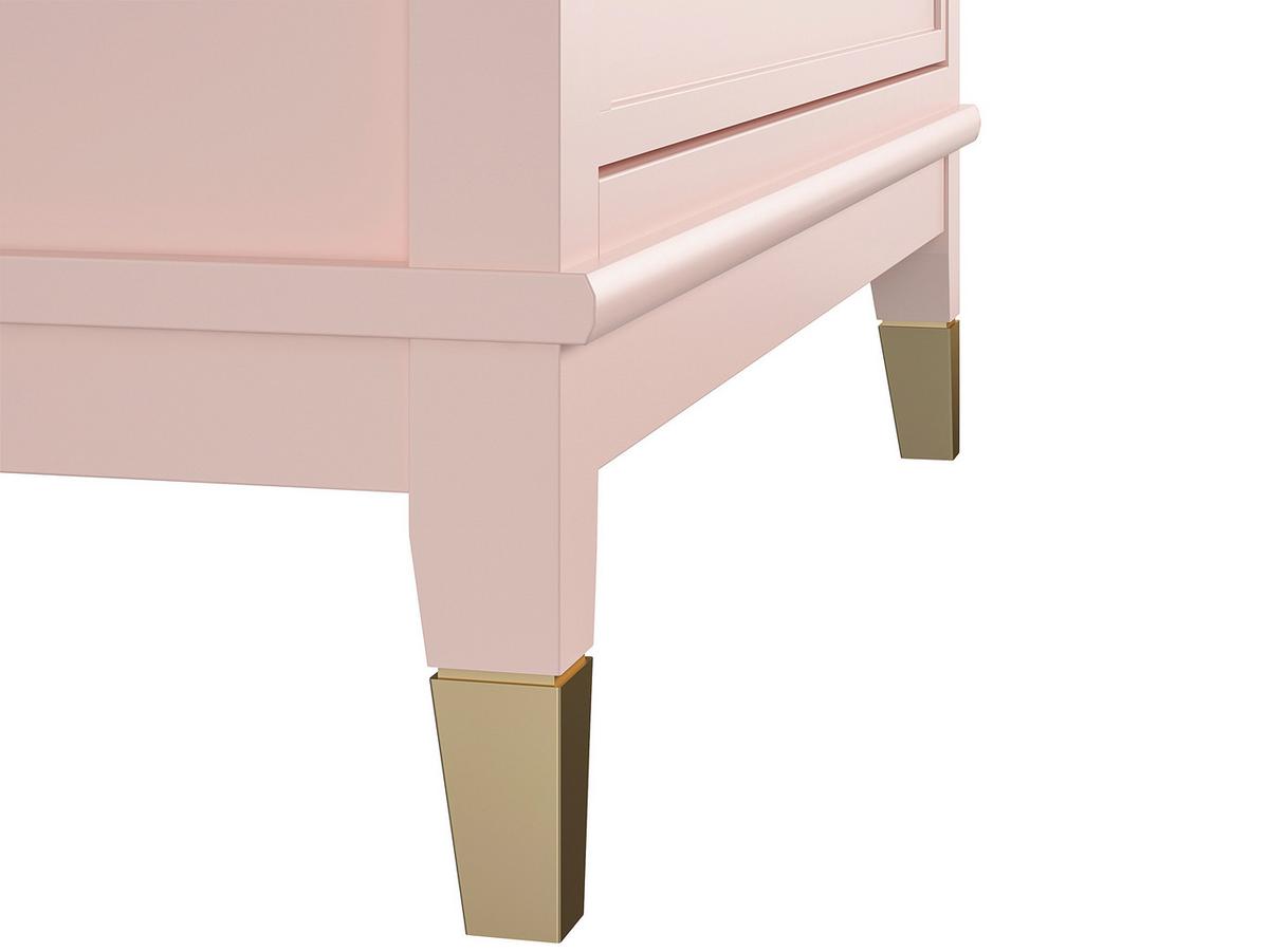 Kommode Westerleigh Rosa 76 Cm - Rosa, Design, Holz/Holzwerkstoff (76/106/50cm) - MID.YOU