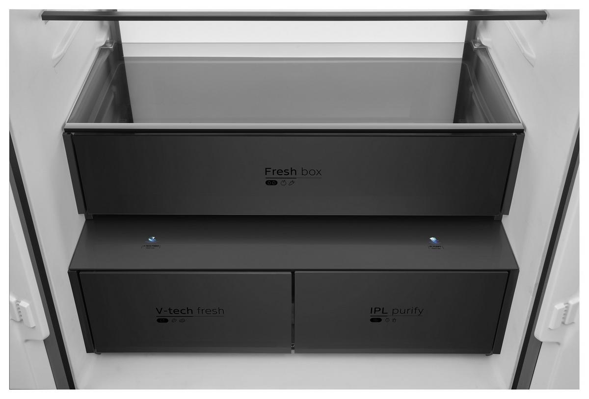 Side-by-side Mdrm706bie70 - MODERN (83,3/191/60cm) - Midea