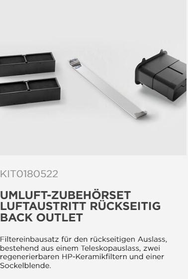 Kohlefilter Umluftset - Basics, Metall