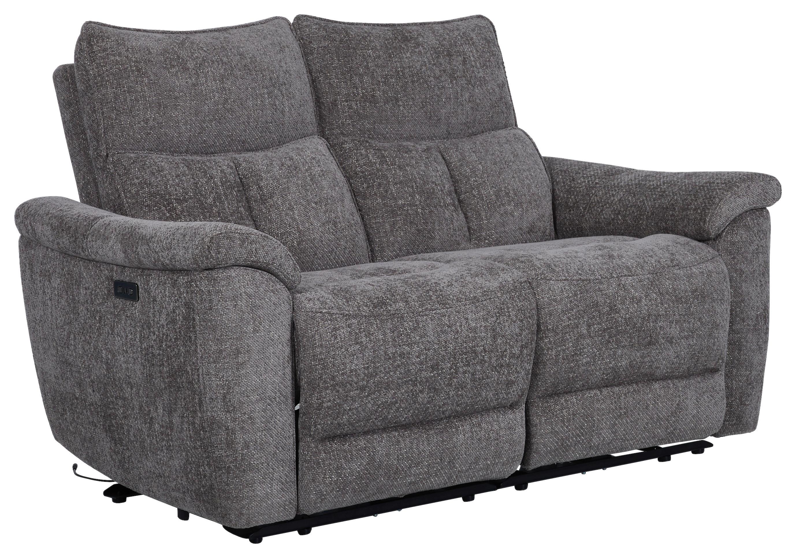 2-Sitzer-Sofa Tokio - Grau, MODERN, Holz/Textil (160/96,5/102cm)
