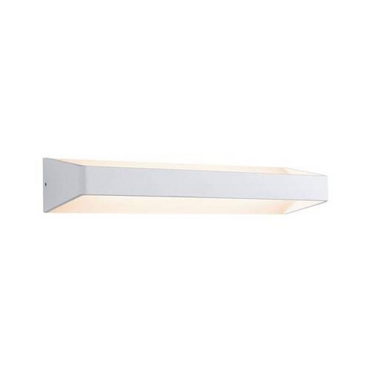 LED-Wandleuchte 1-Flammig Weiß Länglich - Weiß, Design, Metall (7cm) - Paulmann