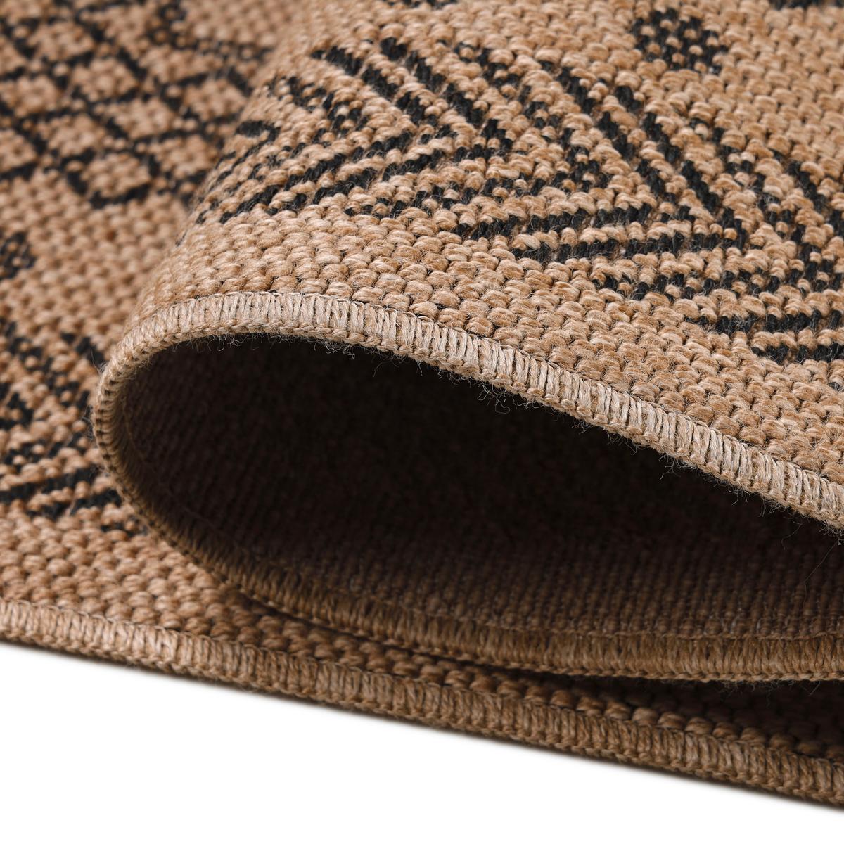 Outdoorteppich Dhaka - Beige, Basics, Textil (280/370cm) - Novel