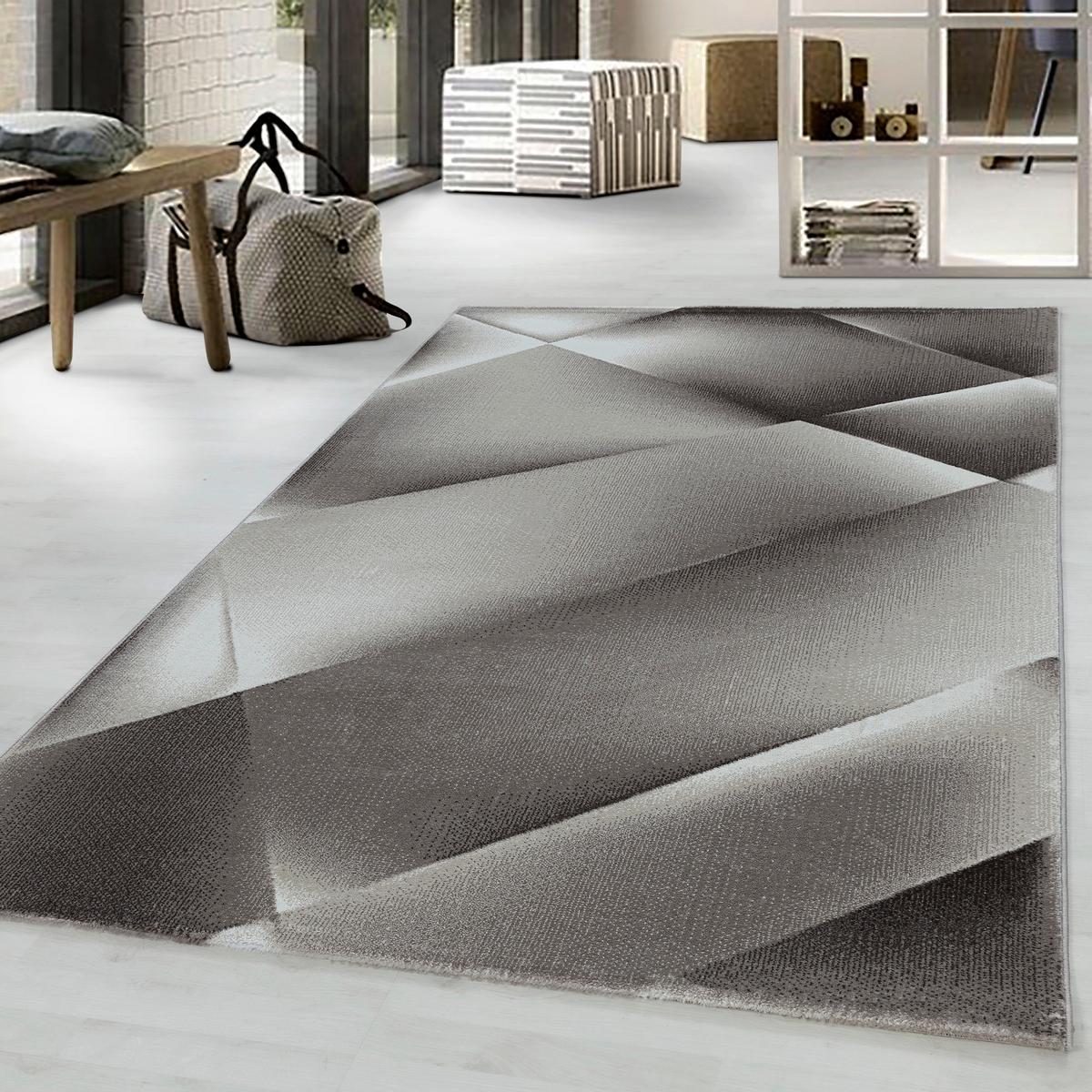 Webteppich Braun Costa 200x290 cm - Braun, Design, Textil (200/290cm)