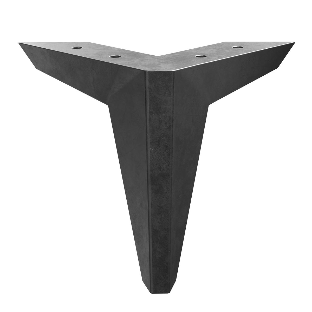 Fußset Passend Zu Unit Elements - Alufarben, MODERN, Kunststoff (12cm) - Ondega