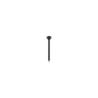 Schienensystem Duoline Abhängung 703132 Schwarz - Schwarz, Basics, Metall (2,3/12,5cm) - Trio Leuchten