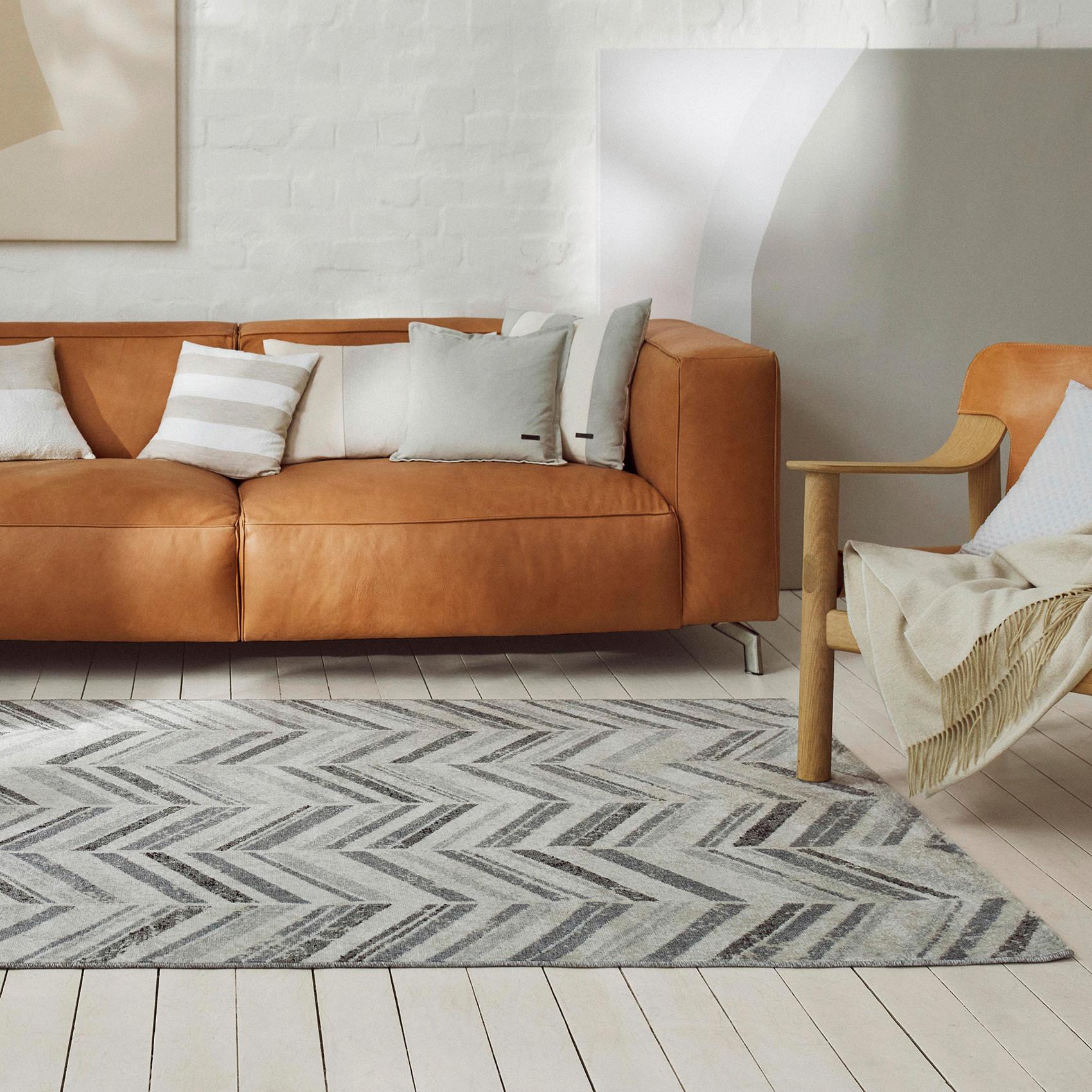 Outdoorteppich Cabana - Grau, KONVENTIONELL, Textil (160/225cm) - Esprit