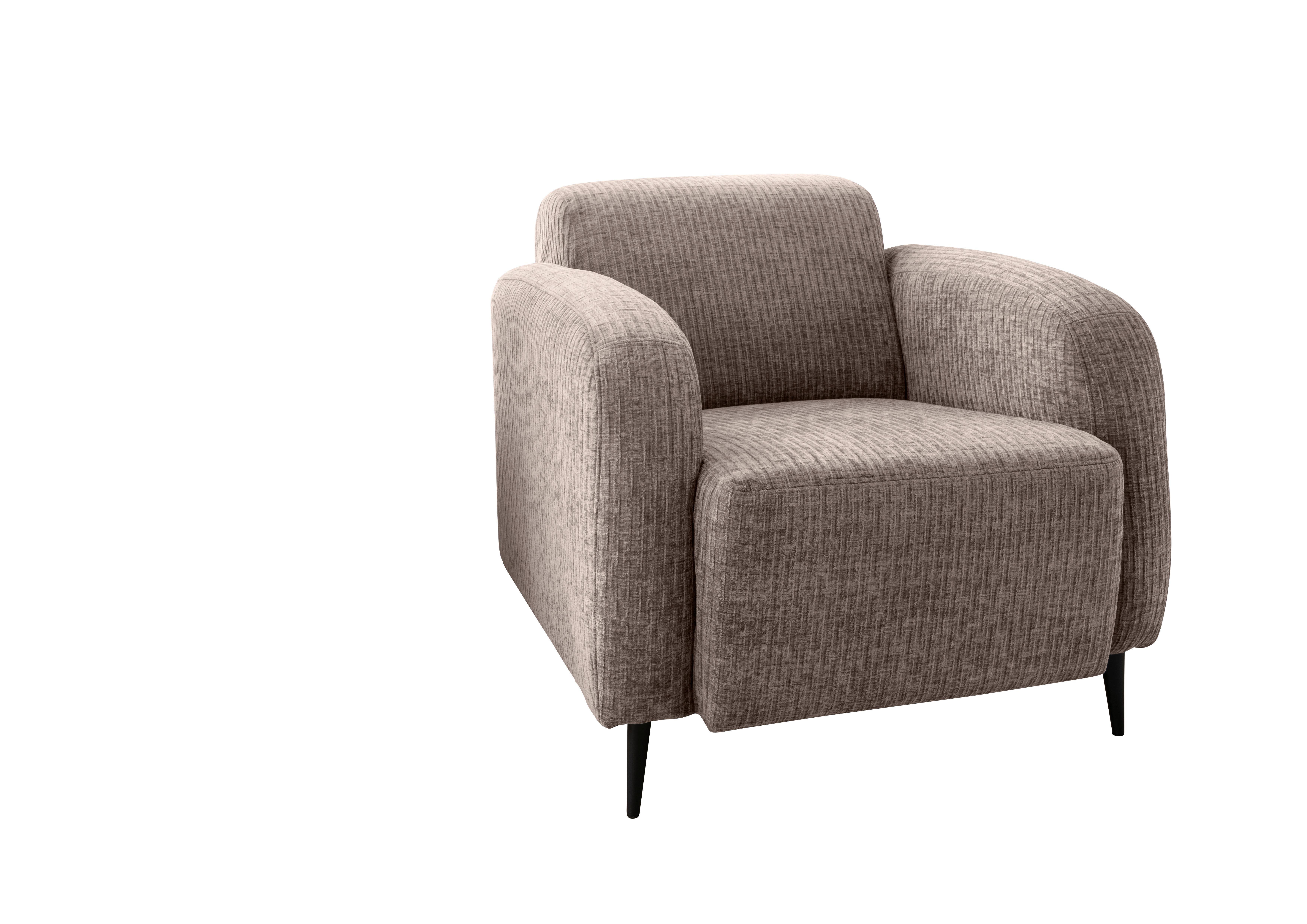 Polstersessel mit Armlehnen Marone, Beige, B: 85 cm - Beige/Schwarz, MODERN, Textil (85/76/90cm) - Livetastic