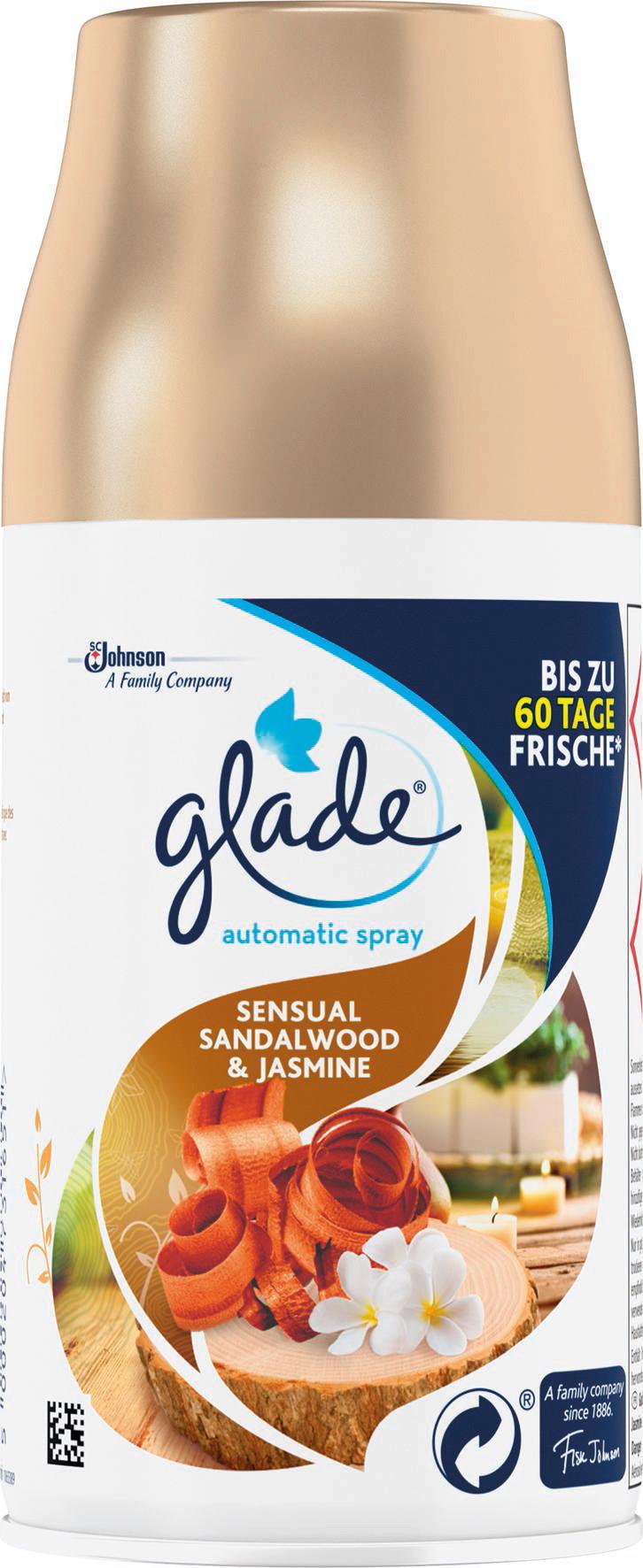 Duftstecker Nachfüllung Glade Sandelholz/Jasmin 269ml - Goldfarben/Weiß, Basics, Naturmaterialien/Kunststoff (6,6/14,7/6,6cm) - Glade