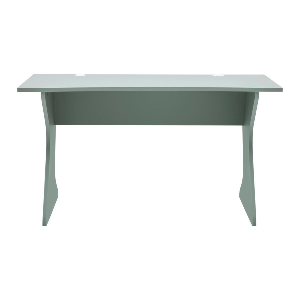 Písací stôl UTAPAU - šalviovozelená, Modern, kompozitné drevo (140/76,2/65cm) - Mömax