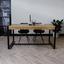 Esstisch Industrial B:90 cm Naturfarben - Schwarz/Braun, LIFESTYLE, Holz/Metall (180/90/77cm) - Livetastic Esstisch Industrial B:90 cm Naturfarben - Schwarz/Braun, LIFESTYLE, Holz/Metall (180/90/77cm) - Livetastic