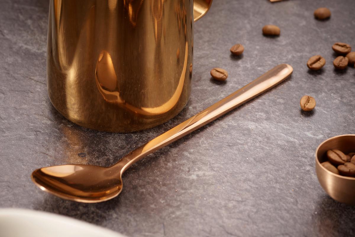 Kaffeeset Echtwerk Kaffeezubehör-Set - Kupferfarben, Design, Metall (10,5cm) - Echtwerk