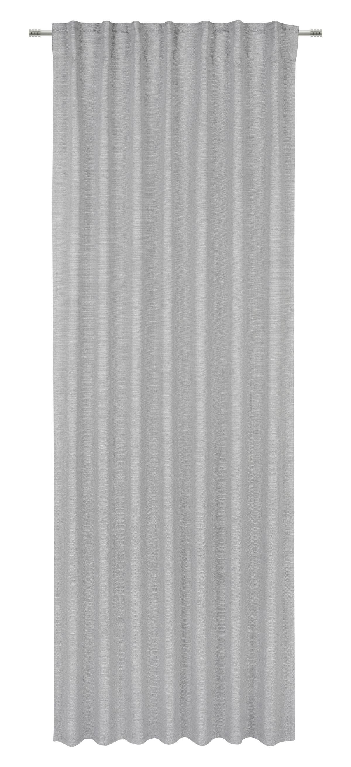 Termoizolační závěs Alfi, 135/255cm, světle šedá - světle šedá, Konvenční, textil (135/255cm) - Modern Living