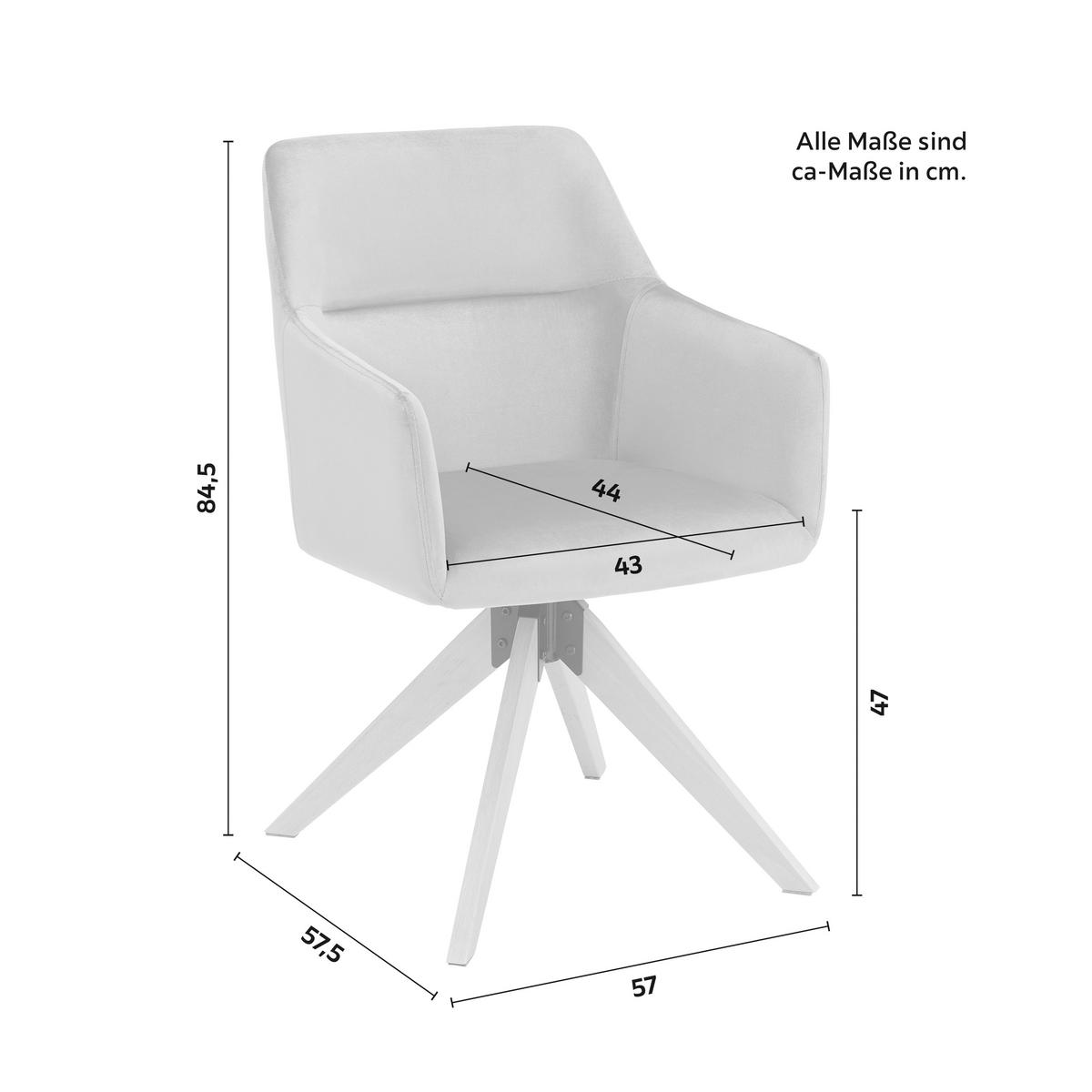 Jídelní židle SARA starorůžová - starorůžová/barvy buku, Moderní, dřevo/textil (57/84,5/57,5cm) - Modern Living