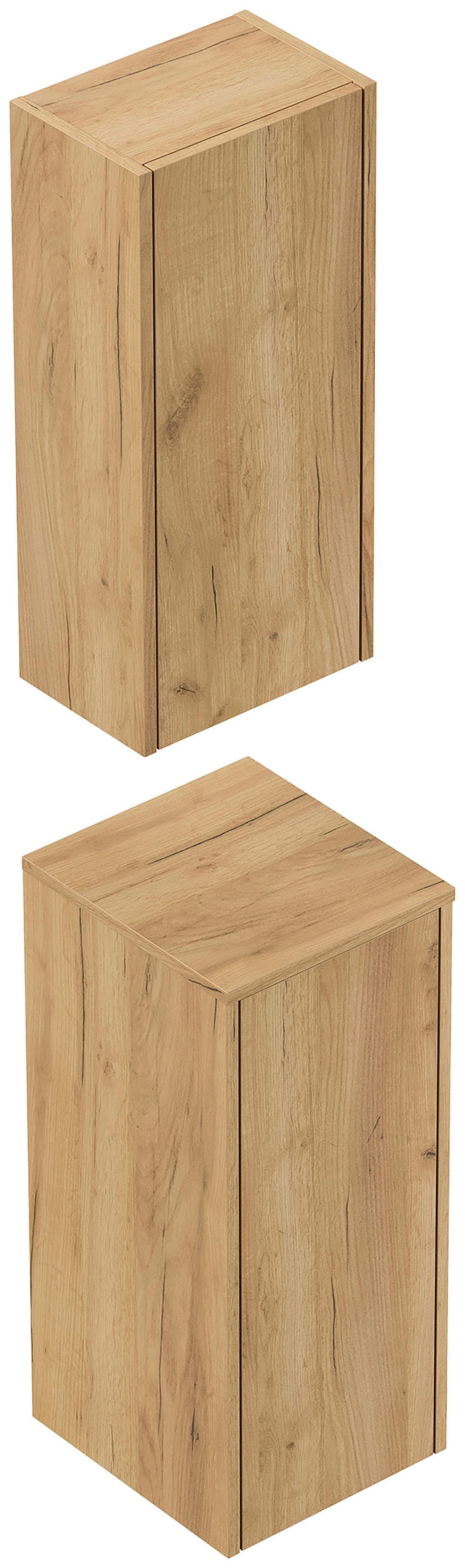 Hängeschrank Limes Eiche Dekor B: 30 cm - Eichefarben, MODERN, Holzwerkstoff (30/70,6/20cm) - MID.YOU