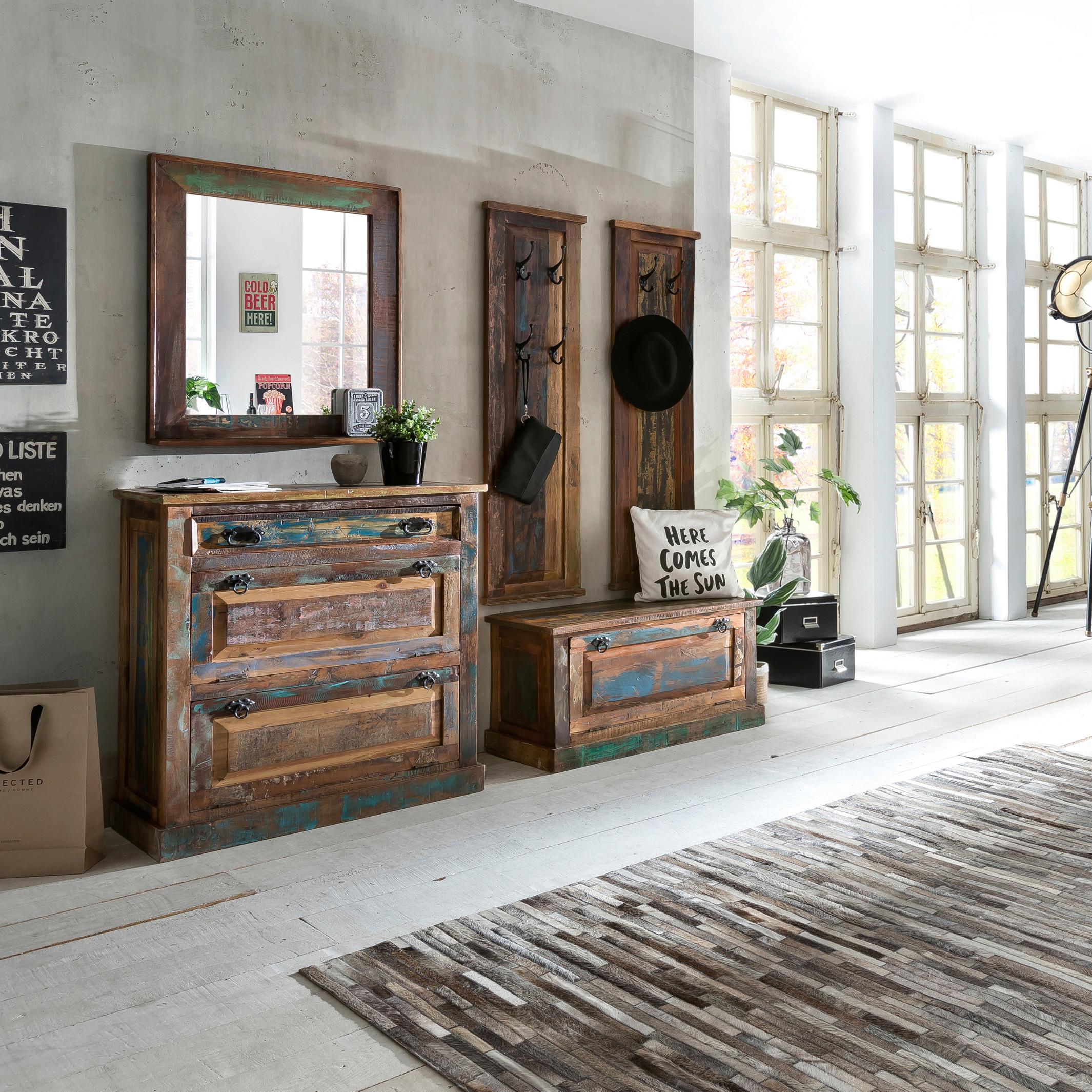 GARDEROBE Multicolor B: 170cm - Multicolor, Design, Holz (170/155/40cm) - MID.YOU