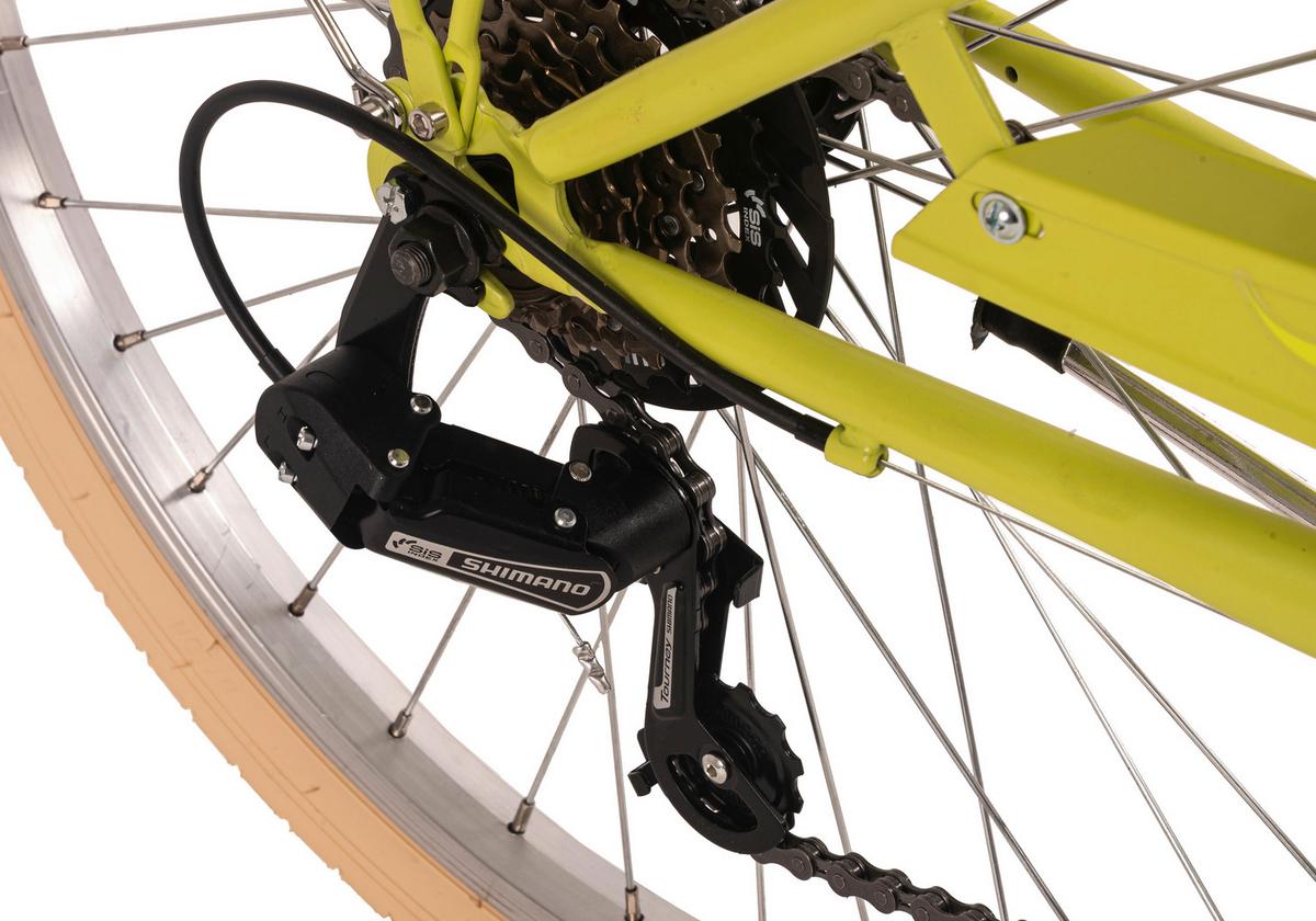 Dacapo Kinderfahrrad 24" 309k - Grün, Basics, Metall (25/140/60cm)