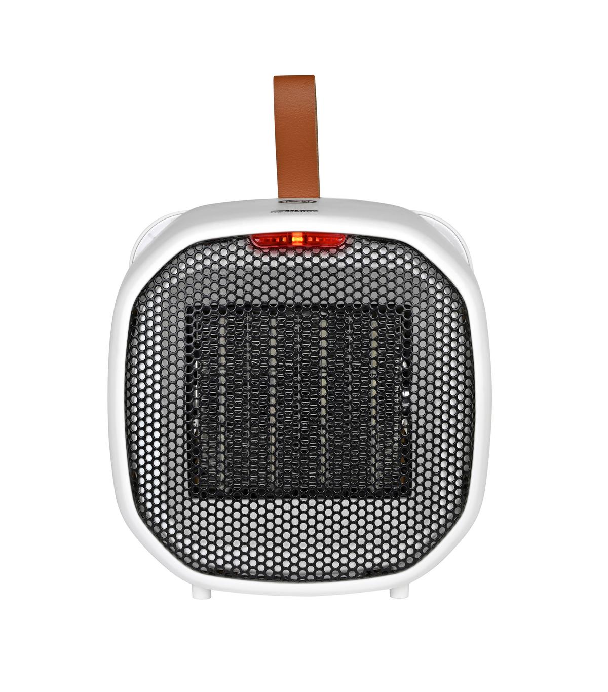 Heizlüfter, Weiß, 1400w Silva Hl-M 500 Weiß - Weiß, Basics, Kunststoff (16,5/16,5/10,3cm) - Silva Homeline