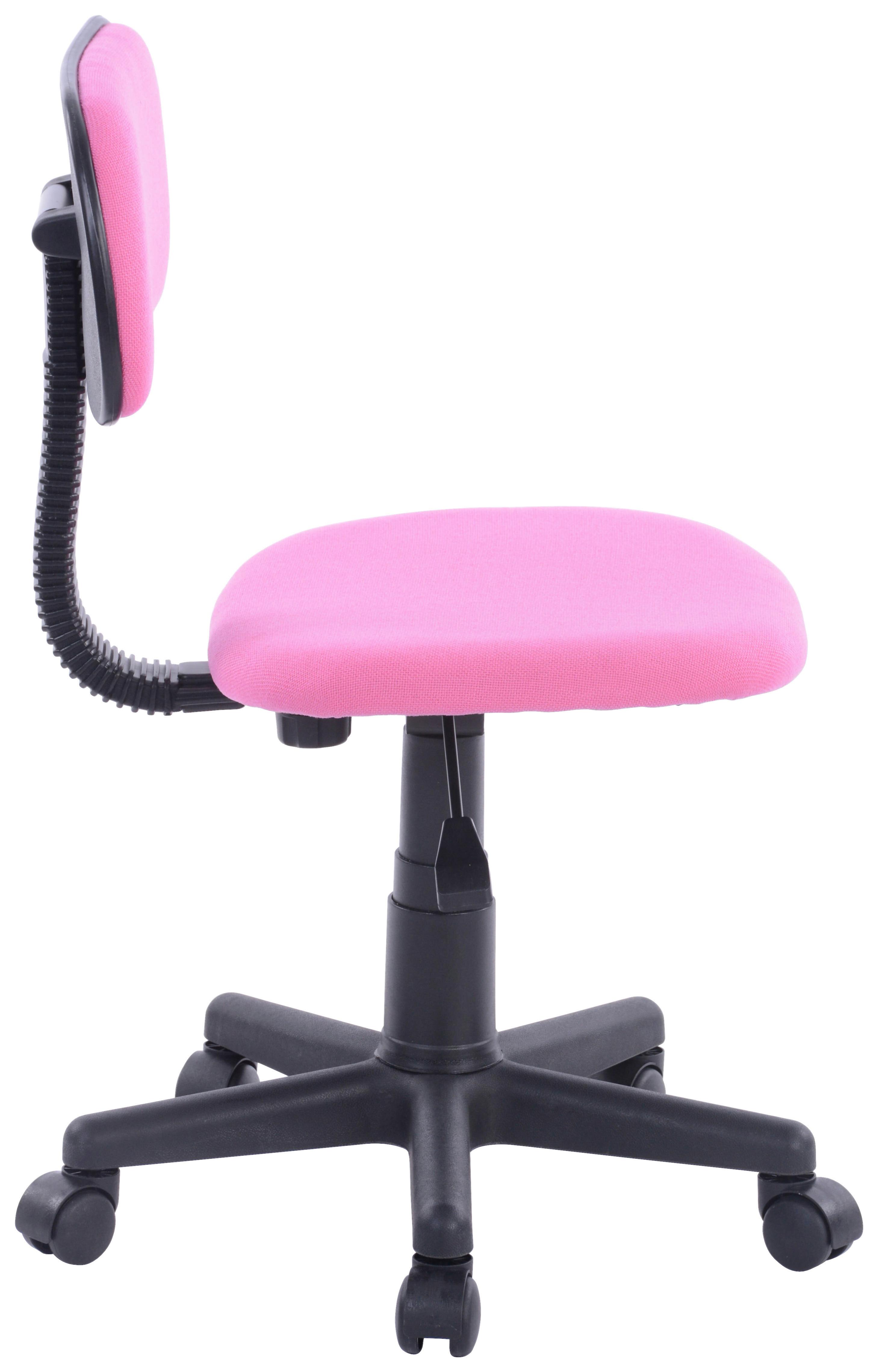 Forgószék "bolzano" Us 07 Bolzano Pink - pink/fekete, Modern, műanyag/textil (37/74-86/43,5cm)