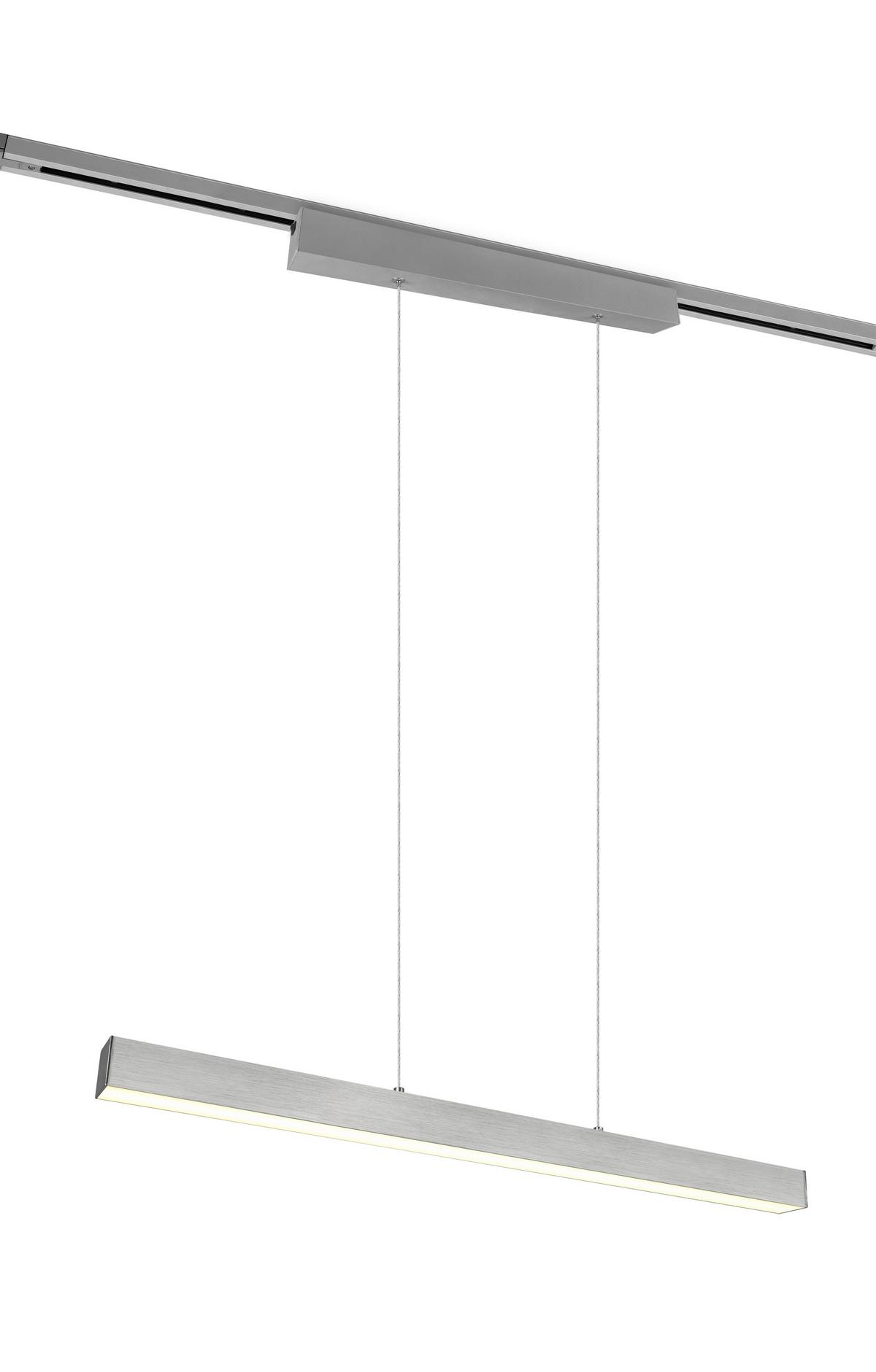 Schienensystem Duoline Hängeleuchte 73043131 PL Paros - Nickelfarben, Design, Metall (90/180/5cm) - Trio Leuchten