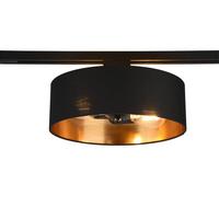 Schienensystem Duoline Deckenleuchte 76820280 dimmbar - Goldfarben/Schwarz, Basics, Metall (30/16,3cm) - Trio Leuchten