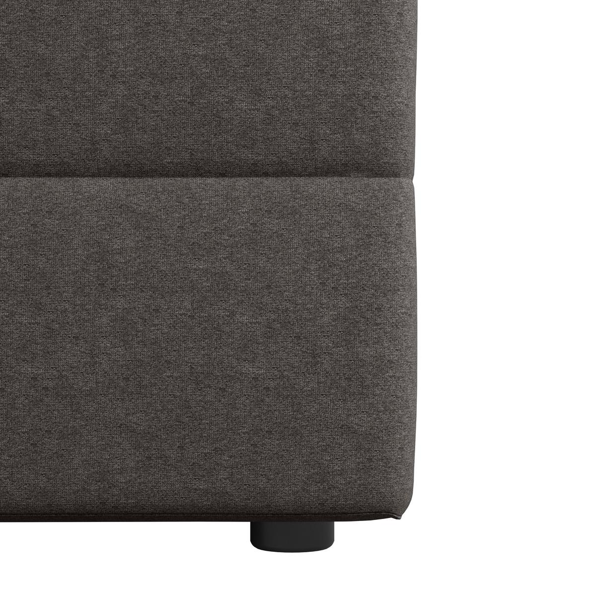 Boxspringbett Verona 180x200 Cm Anthrazit - Anthrazit, MODERN, Holz/Kunststoff (180/200cm) - MID.YOU