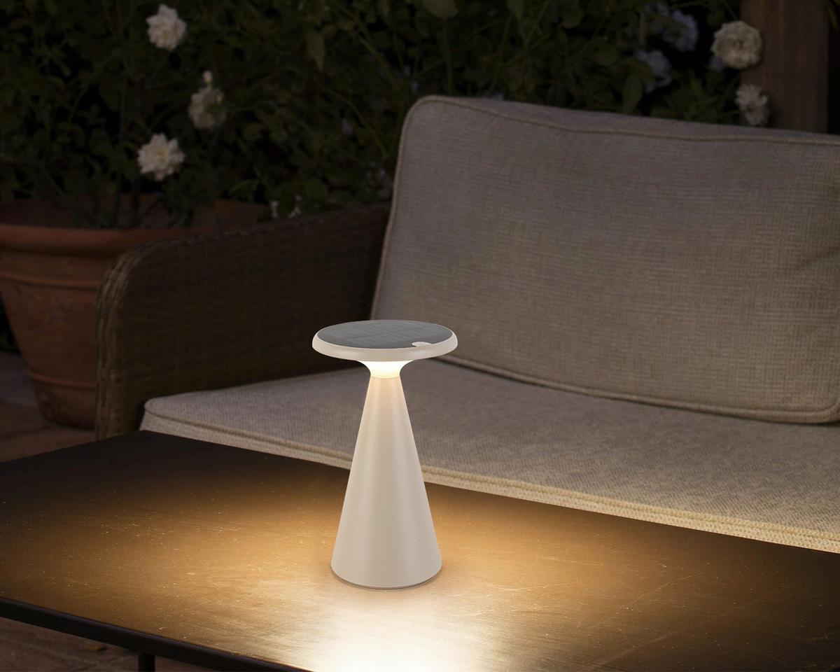 VENKOVNÍ LED SVÍTIDLO HIRO - černá/pískové barvy, Moderní, plast (11,5/20,3cm) - Modern Living