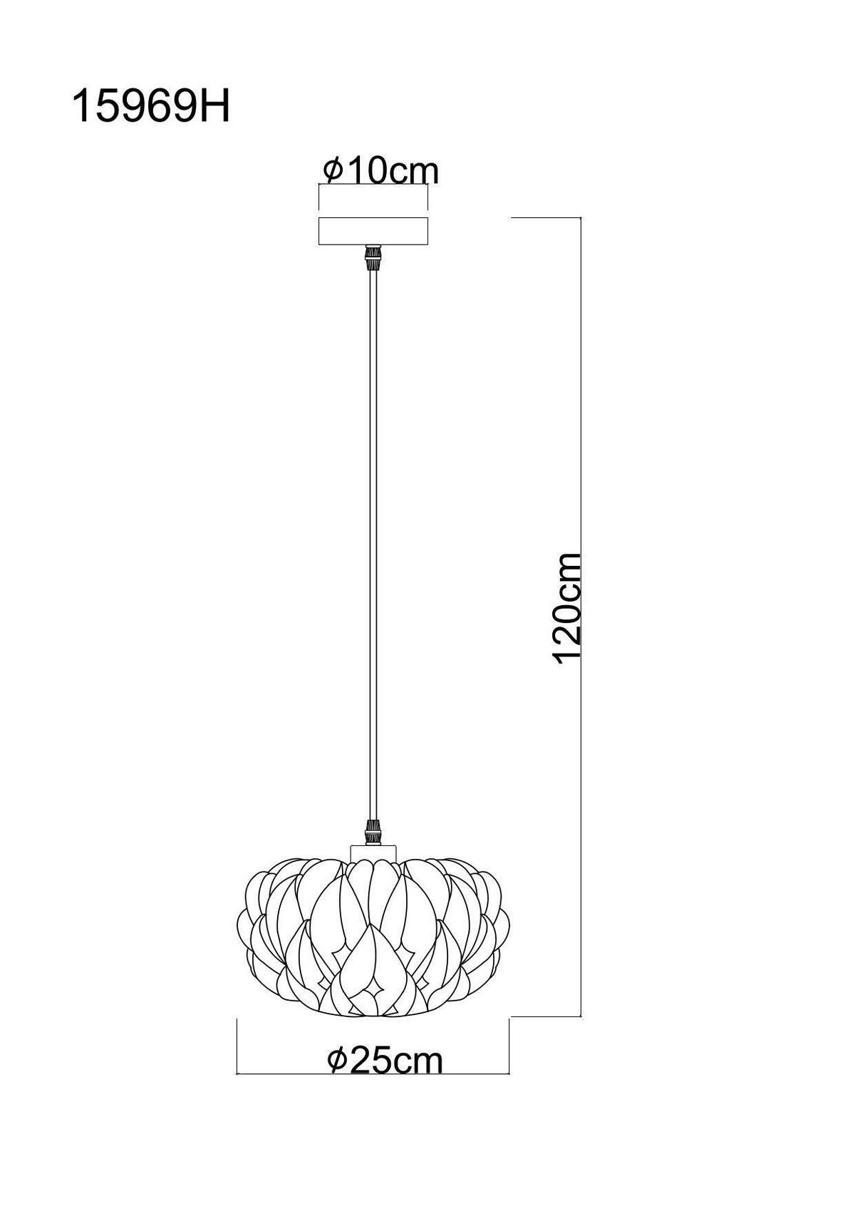 HÄNGELEUCHTE beliebig kürzbar - Klar/Chromfarben, Design, Kunststoff/Metall (25/120cm) - Globo