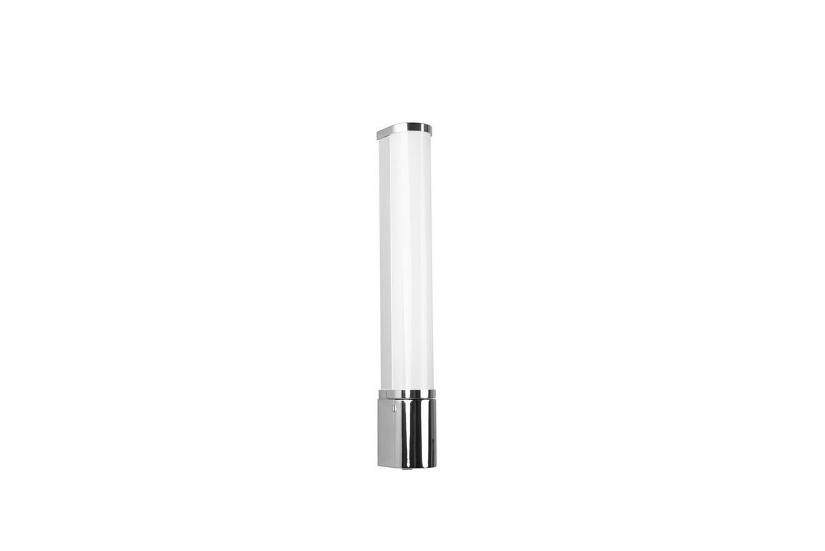 Led-wandleuchte Piera Ip44 1-Flammig Mit Schalter - Chromfarben, Basics, Kunststoff (41,5/7/5,5cm) - Trio Leuchten