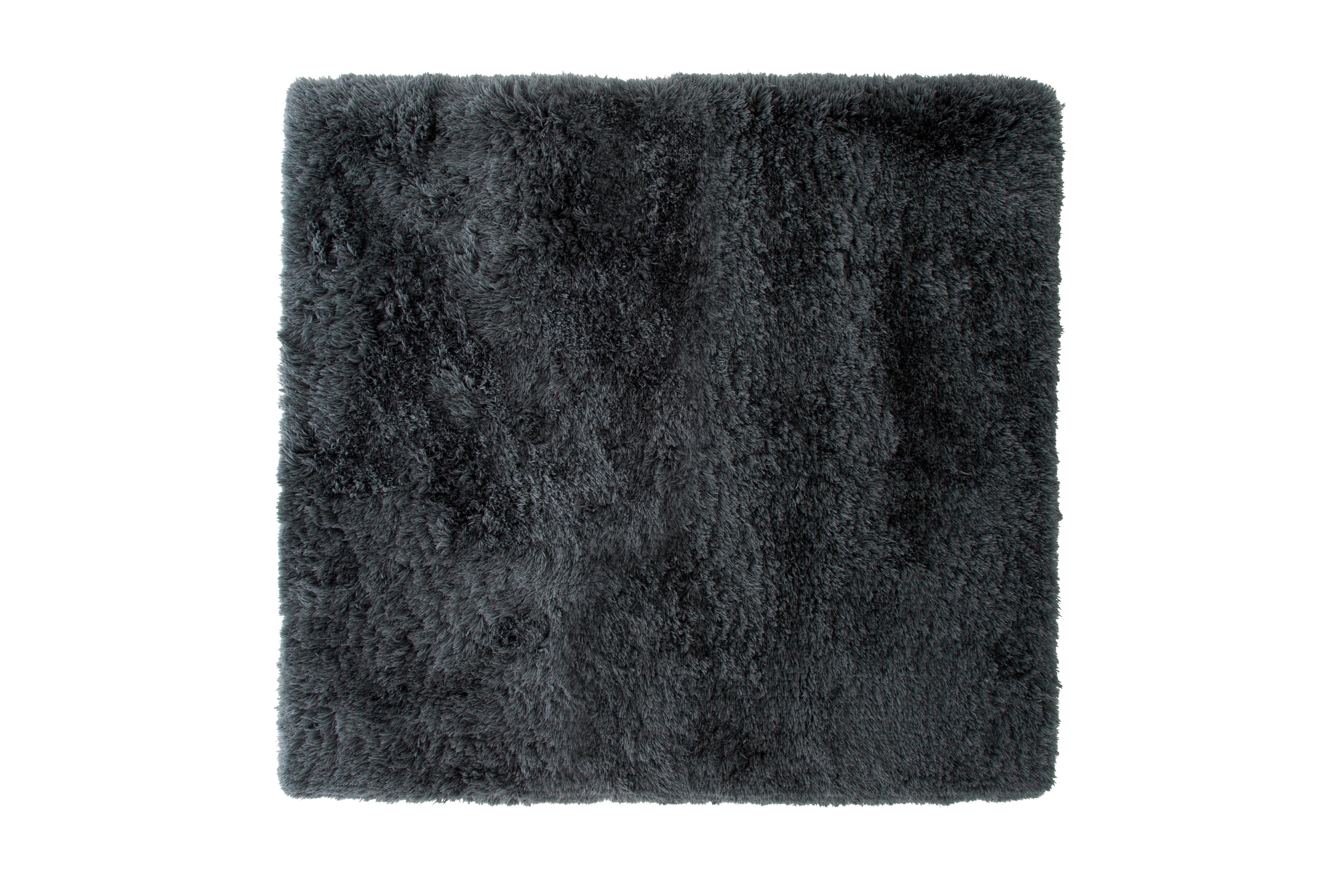 Hochflorteppich Grau Grace 300x300 cm - Grau, LIFESTYLE, Textil (300/300cm) - P & B