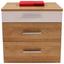 Nachtkästchen Leoben - Eichefarben, MODERN, Holzwerkstoff (50/47/37cm) - Ombra Nachtkästchen Leoben - Eichefarben, MODERN, Holzwerkstoff (50/47/37cm) - Ombra