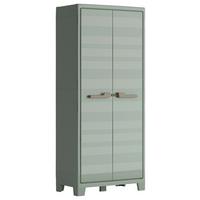 Werkzeugschrank E-com Planet Outdoor 44x1852x80 Cm - Jadegrün, Design, Kunststoff (80/182/44cm) - Keter