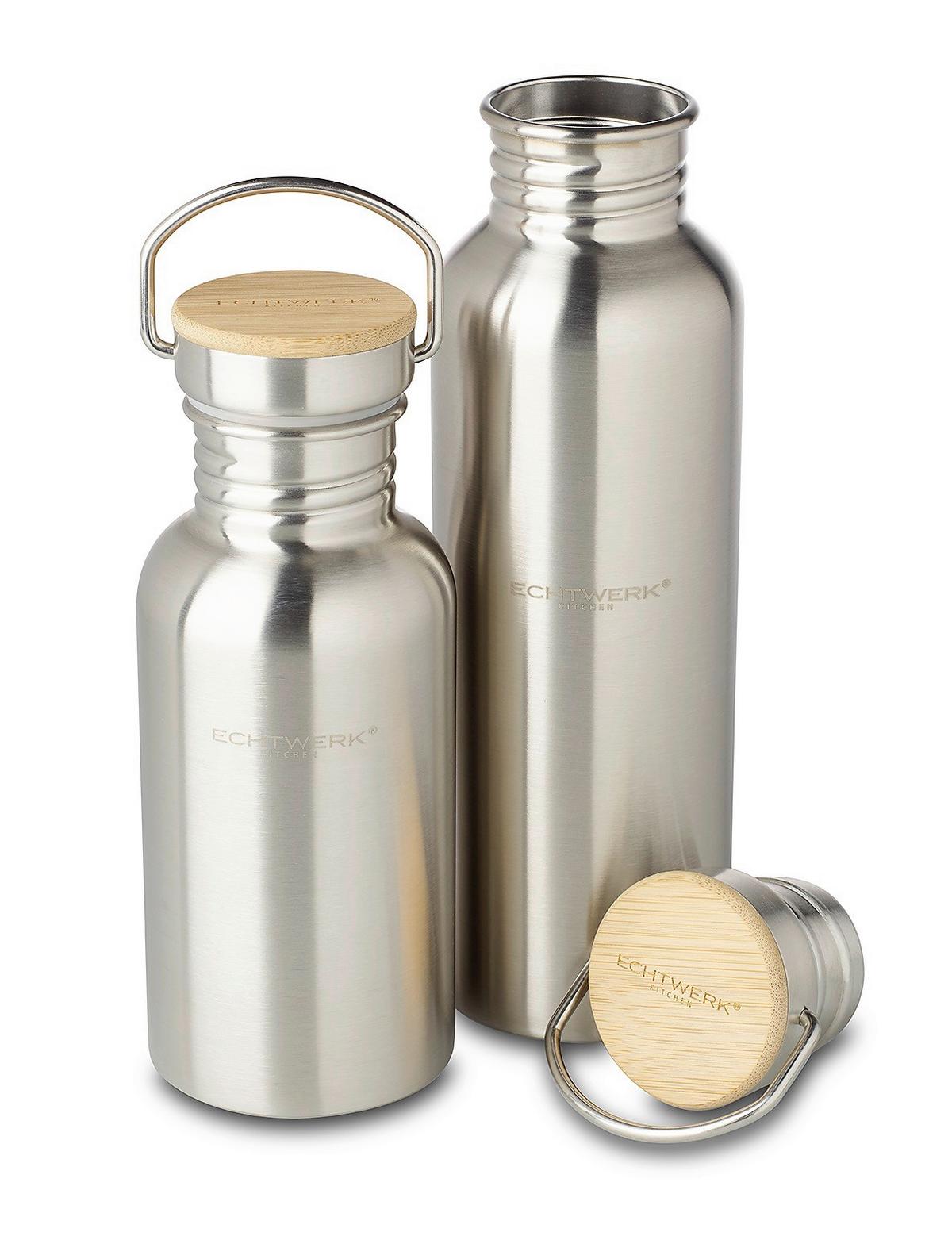 Isolierflasche Ew-Db-1705 - Silberfarben, Basics, Metall (7/18cm) - Echtwerk