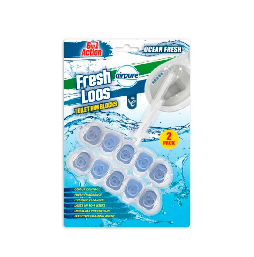 Wc Illatosító Fresh Loos - Basics, műanyag/papír (0.3kg)