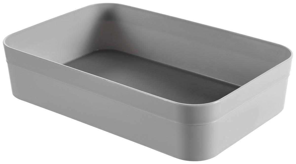 Tárolódoboz Infinity - szürke, műanyag (22,8/15,2/5,1cm) - Curver