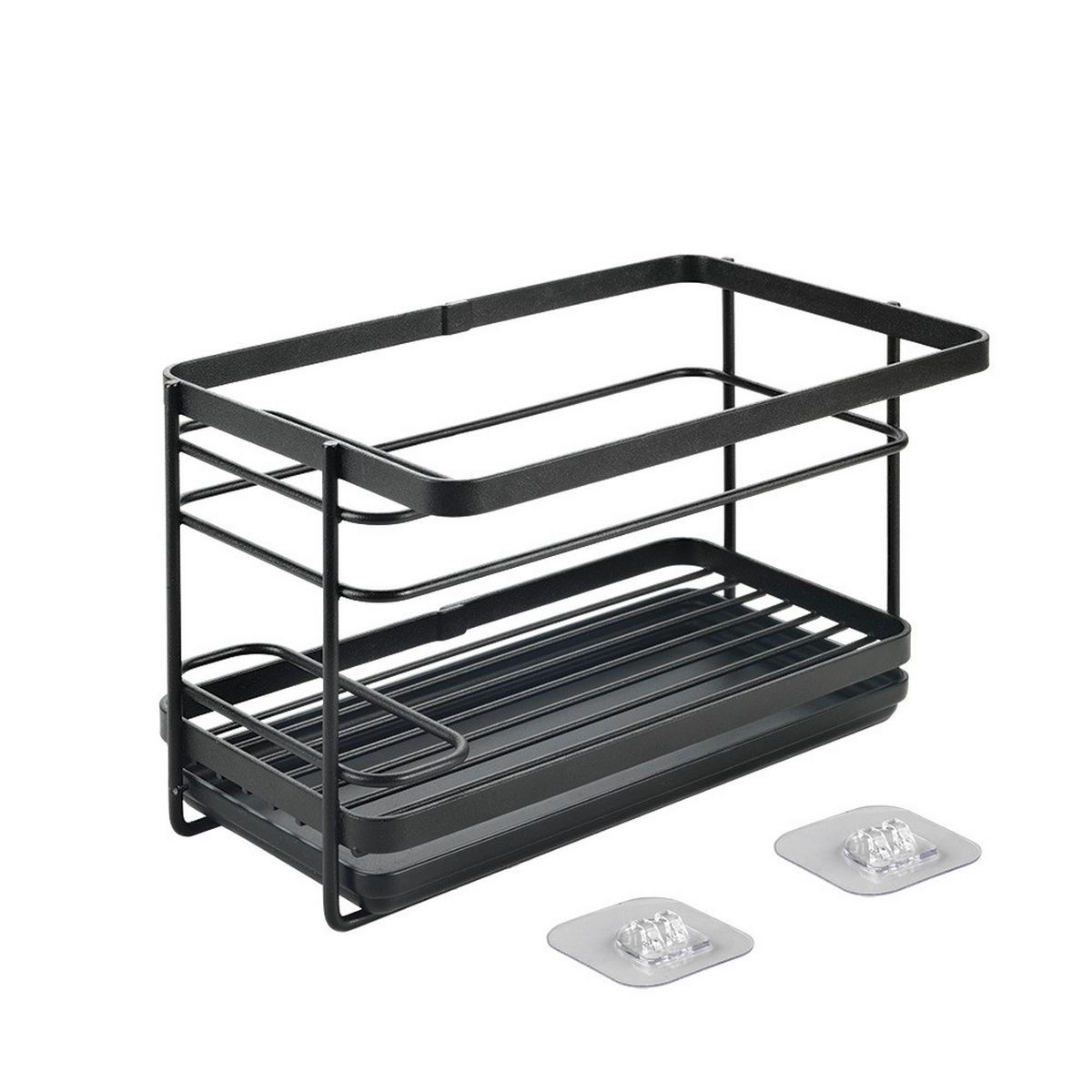 Spülorganizer Tokyo Lava - Schwarz, Basics, Metall (22/13/14cm)