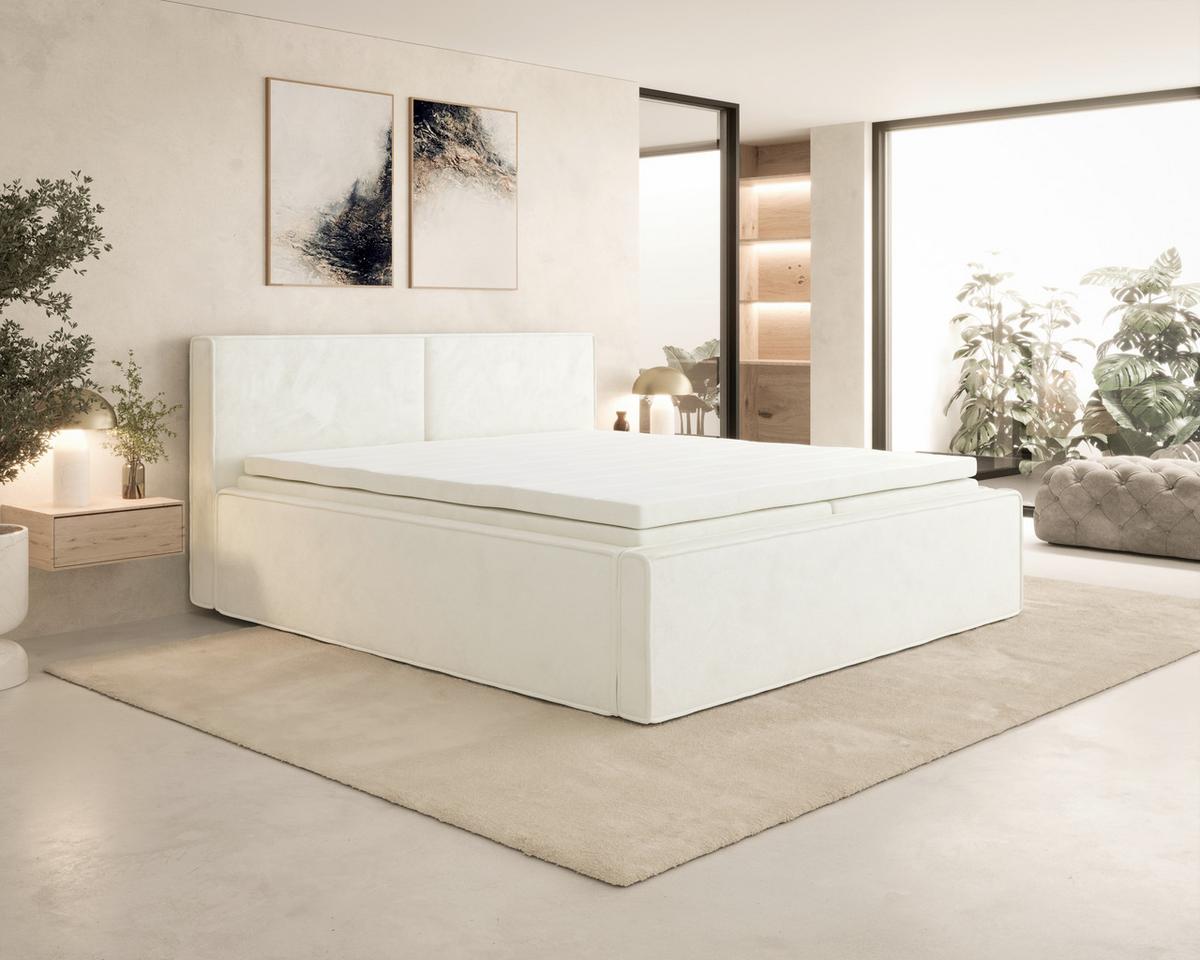 Boxbett Zako 4 Beige LF: 180x200cm - Beige, MODERN, Textil (180/200cm) - MID.YOU