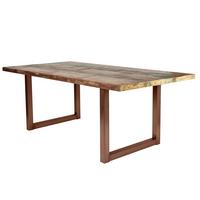 ESSTISCH Multicolor/Braun L: 240cm - Multicolor/Braun, MODERN, Holz/Metall (240/100/76,5cm) - MID.YOU