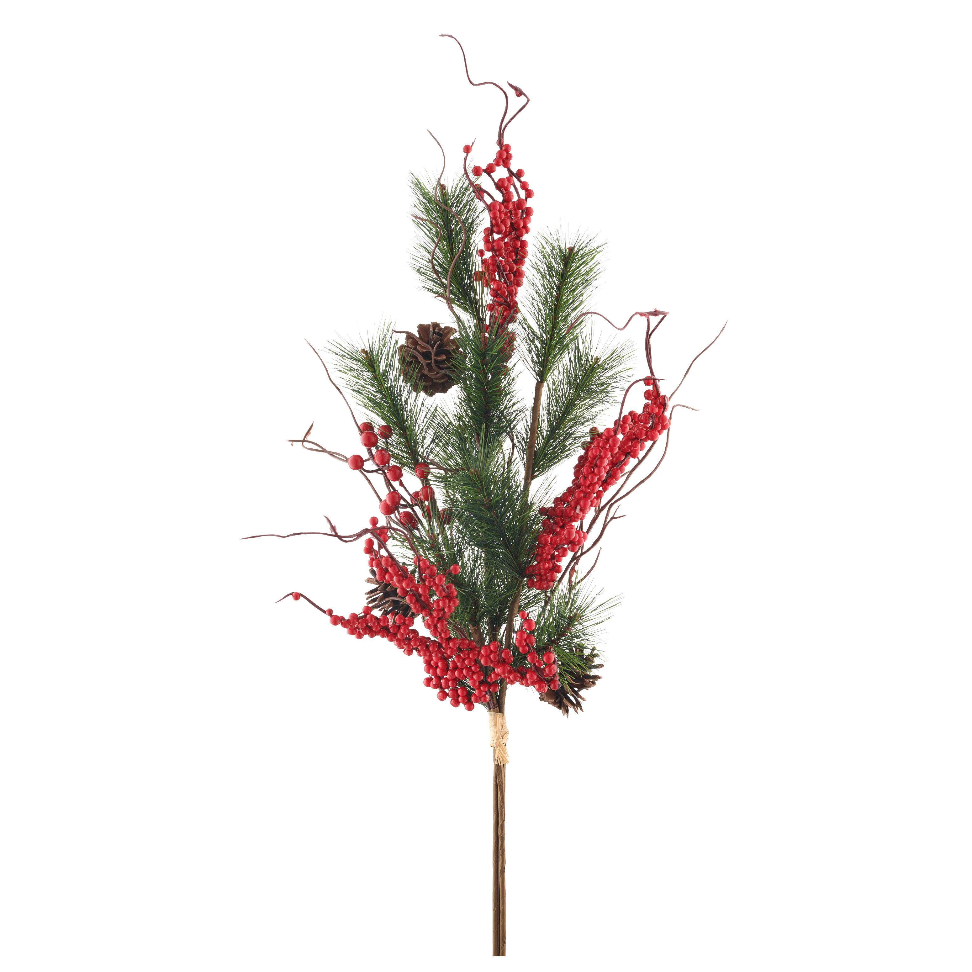 Umělá rostlina Výška 74 cm - zelená/hnědá, Basics, plast (74cm) - Mömax