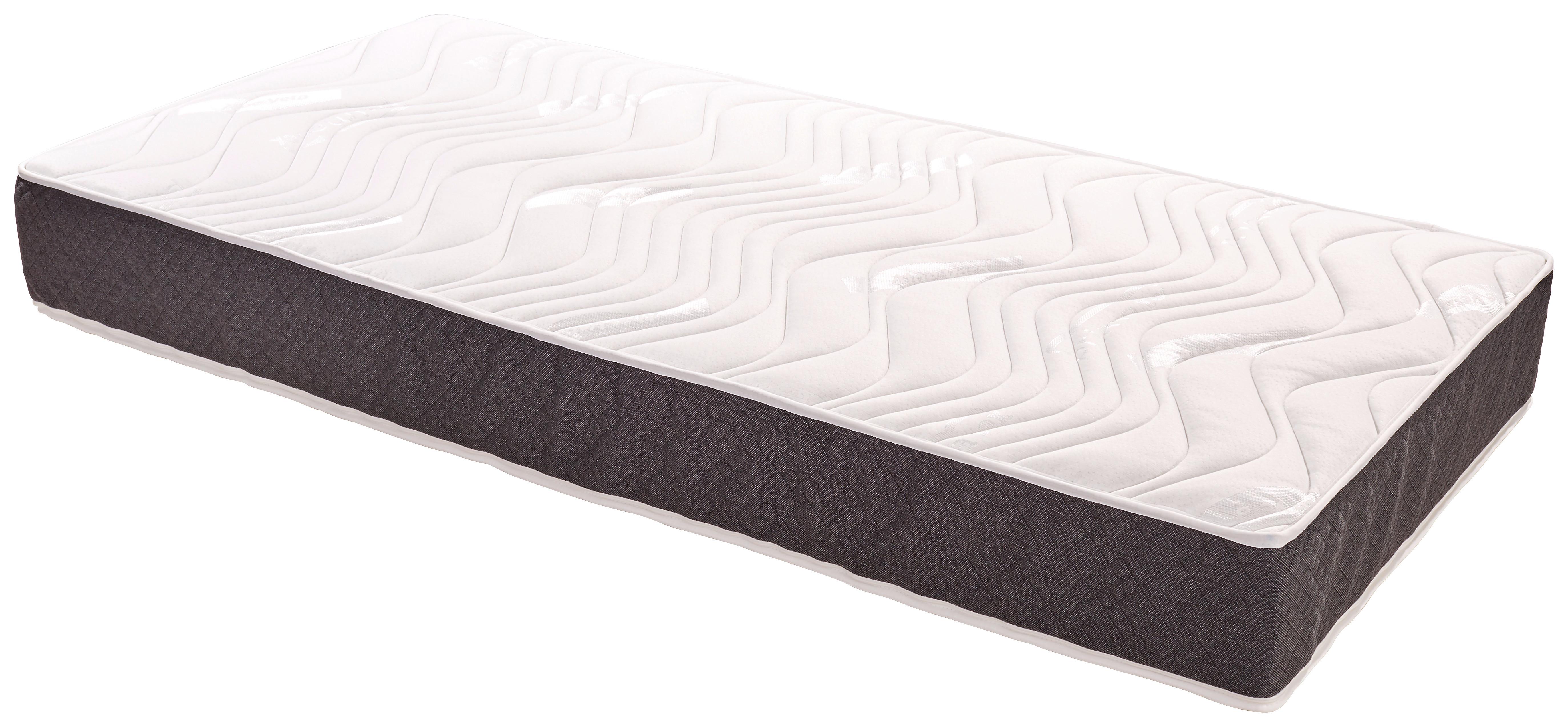 Viscomatratze Deluxe 90x200 Cm H2 H: 22 Cm - Weiß, KONVENTIONELL, Textil (90/200cm) - Livetastic