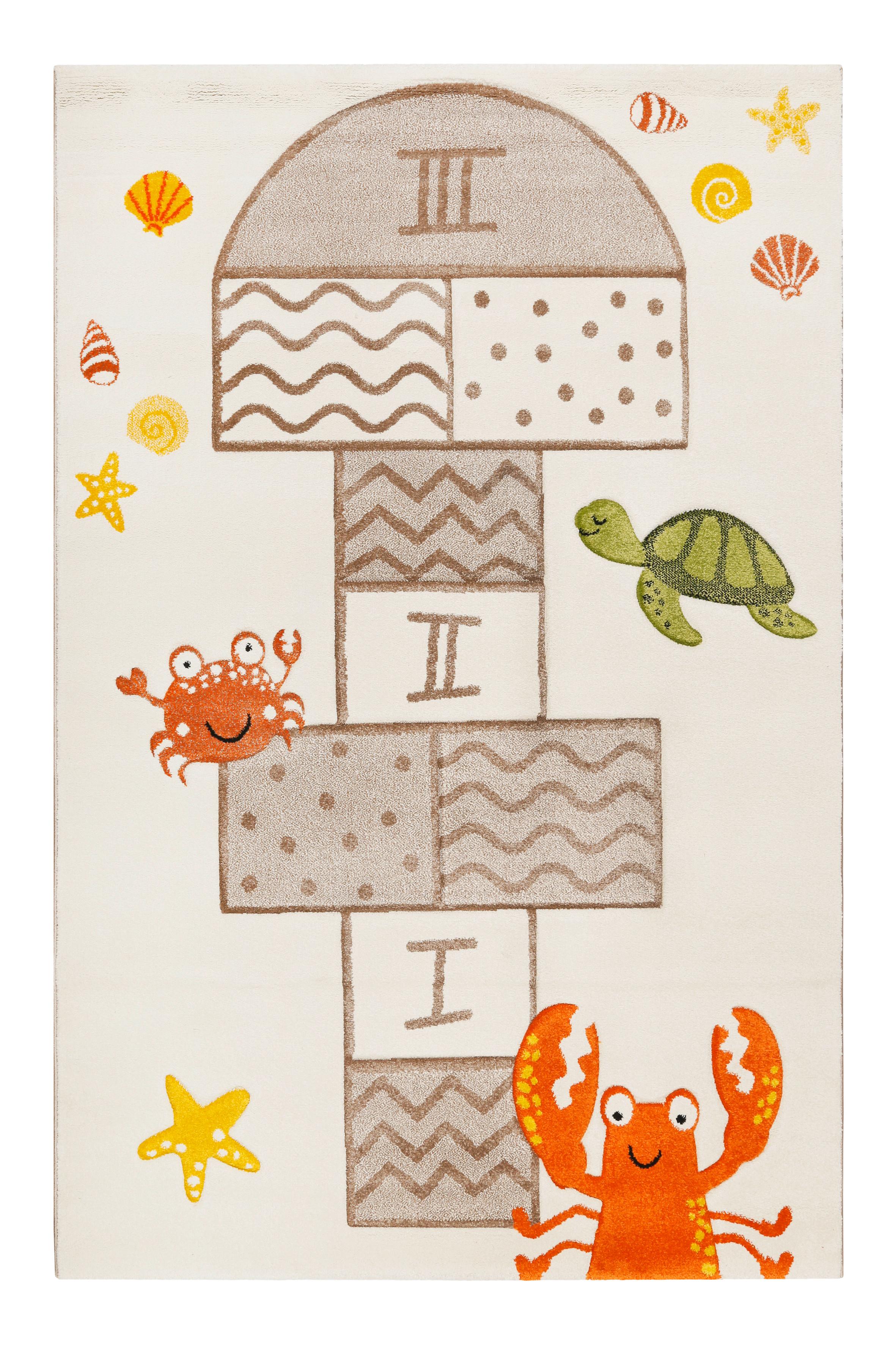 Spielteppich Playground - Beige/Multicolor, Trend, Textil (160/225cm) - Esprit
