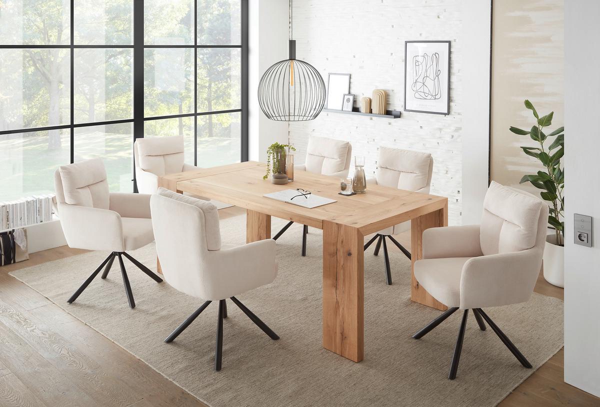 Esstisch Anno - Eichefarben, Natur, Holz (200/100/76cm) - MID.YOU