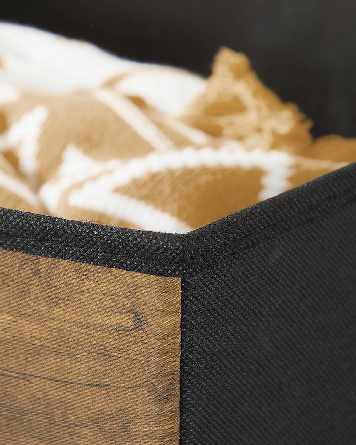 Faltbox Beige B: 30cm - Beige, Basics, Textil (30/30/30cm)