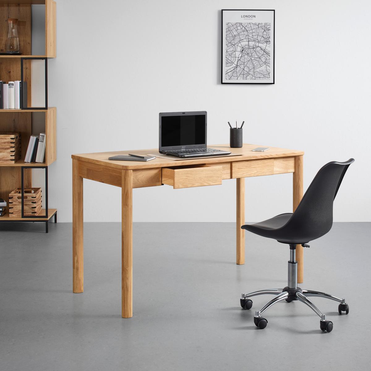 PÍSACÍ STÔL LUND - farba duba, Modern, drevo (120/60/76cm) - Mömax