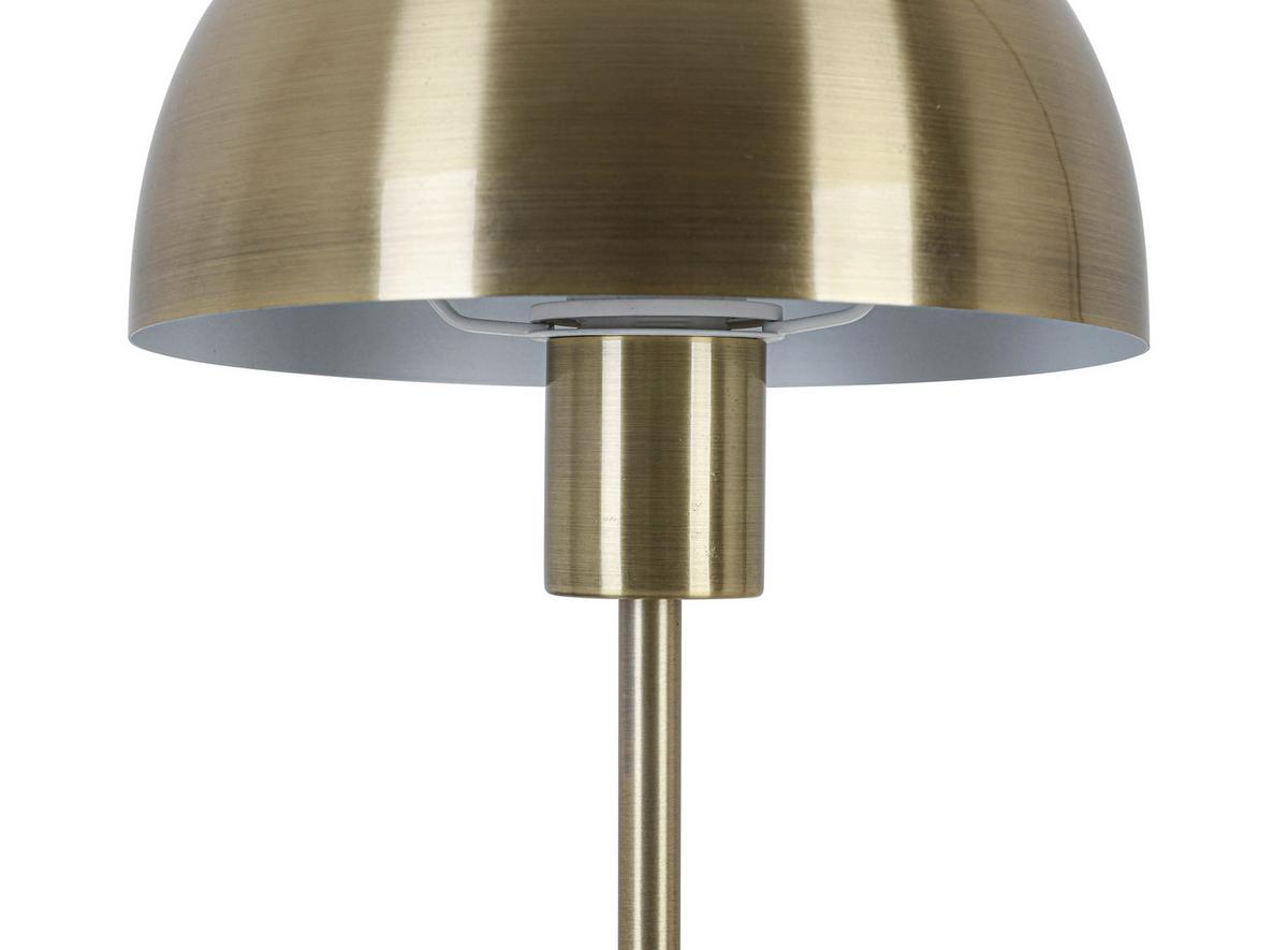 STOLNÁ LAMPA MUSCH - čierna/mosadzná, Modern, kov/plast (18/30cm) - Mömax