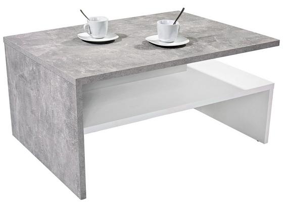 Konferenčný Stolík Laura - sivá/biela, Moderný, kompozitné drevo (90/42/60cm) Konferenčný Stolík Laura - sivá/biela, Moderný, kompozitné drevo (90/42/60cm)